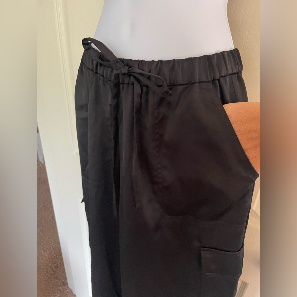 Open edit satin cargo pants NWOT - Picture 6 of 6